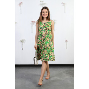 Сарафан женский "Оазис-2" кулирка (последний размер) зеленый 48,54
