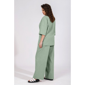 Брюки женские "Тимьян-2" плательная ткань (последний размер) зеленый 46,48,58 Брюки женские "Тимьян-2" плательная ткань (последний размер) зеленый 46,48,58