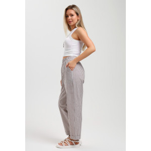 Брюки женские "Летний день-1" плательная ткань (последний размер) бежевый 50,52,54 Брюки женские "Летний день-1" плательная ткань (последний размер) бежевый 50,52,54