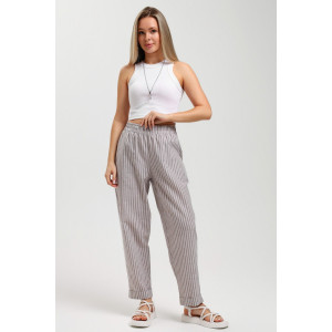 Брюки женские "Летний день-1" плательная ткань (последний размер) бежевый 50,52,54 Брюки женские "Летний день-1" плательная ткань (последний размер) бежевый 50,52,54