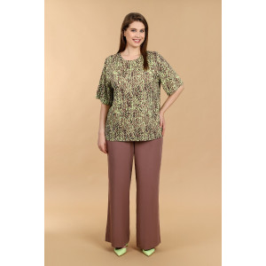 Футболка женская "Дыхание лета-3" вискоза (последний размер) зеленый 54 Футболка женская "Дыхание лета-3" вискоза (последний размер) зеленый 54