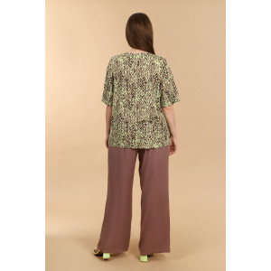 Футболка женская "Дыхание лета-3" вискоза (последний размер) зеленый 54 Футболка женская "Дыхание лета-3" вискоза (последний размер) зеленый 54