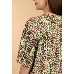 Футболка женская "Дыхание лета-3" вискоза (последний размер) зеленый 54 Футболка женская "Дыхание лета-3" вискоза (последний размер) зеленый 54