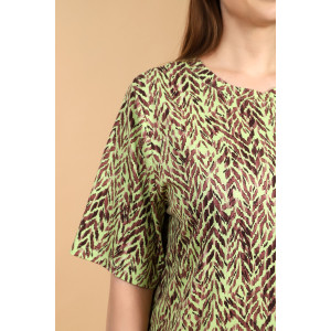 Футболка женская "Дыхание лета-3" вискоза (последний размер) зеленый 54 Футболка женская "Дыхание лета-3" вискоза (последний размер) зеленый 54