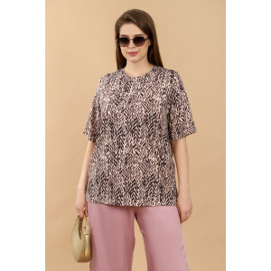 Футболка женская "Дыхание лета-3" вискоза (последний размер) бежевый 58,62 Футболка женская "Дыхание лета-3" вискоза (последний размер) бежевый 58,62