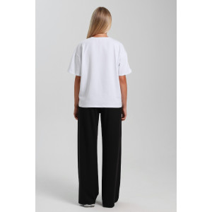 Футболка женская "Июль-2" кулирка с лайкрой (последний размер) белый 50,52 Футболка женская "Июль-2" кулирка с лайкрой (последний размер) белый 50,52