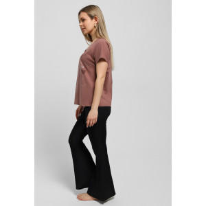 Футболка женская "Чиа-3" кулирка (последний размер) шоколадный 54 Футболка женская "Чиа-3" кулирка (последний размер) шоколадный 54