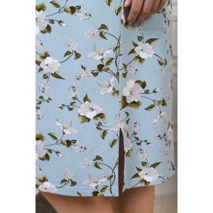 Халат женский "Модест-3" вискоза (последний размер) голубой 50,54,58 Халат женский "Модест-3" вискоза (последний размер) голубой 50,54,58