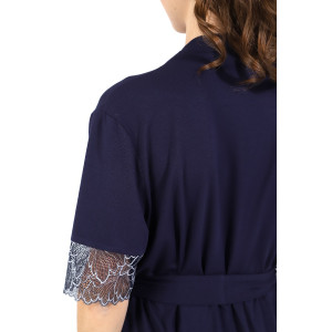 Халат женский "Лунария-3" вискоза (последний размер) синий 44,54 Халат женский "Лунария-3" вискоза (последний размер) синий 44,54