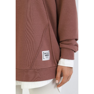 Джемпер женский "Паллада" футер 3-х нитка петля (последний размер) капучино 54 Джемпер женский "Паллада" футер 3-х нитка петля (последний размер) капучино 54