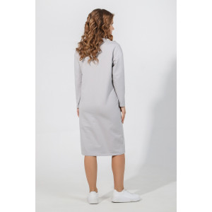 Платье женское "Спортикс-1" футер 2-х нитка карде (последний размер) светло-серый 44,50,54 Платье женское "Спортикс-1" футер 2-х нитка карде (последний размер) светло-серый 44,50,54