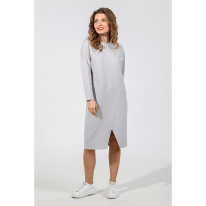Платье женское "Спортикс-1" футер 2-х нитка карде (последний размер) светло-серый 44,50,54 Платье женское "Спортикс-1" футер 2-х нитка карде (последний размер) светло-серый 44,50,54