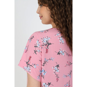 Платье женское "Розмарин-3" штапель (последний размер) розовый 46,50 Платье женское "Розмарин-3" штапель (последний размер) розовый 46,50