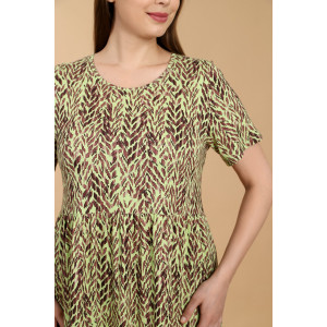 Платье женское "Дыхание лета-1" вискоза (последний размер) зеленый 48,62 Платье женское "Дыхание лета-1" вискоза (последний размер) зеленый 48,62