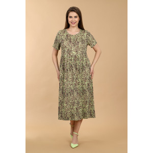 Платье женское "Дыхание лета-1" вискоза (последний размер) зеленый 48,62 Платье женское "Дыхание лета-1" вискоза (последний размер) зеленый 48,62