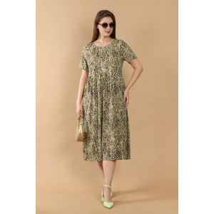 Платье женское "Дыхание лета-1" вискоза (последний размер) зеленый 48,62 Платье женское "Дыхание лета-1" вискоза (последний размер) зеленый 48,62