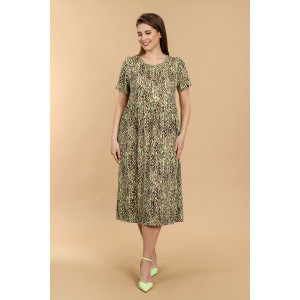 Платье женское "Дыхание лета-1" вискоза (последний размер) зеленый 48,62 Платье женское "Дыхание лета-1" вискоза (последний размер) зеленый 48,62