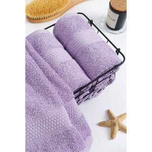 Полотенце махровое гладкокрашеное "Насыщенная сирень" Полотенце махровое гладкокрашеное "Насыщенная сирень"