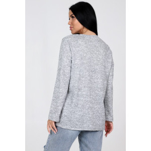 Туника женская №31856 ангора (р-ры: 50-60) серый Туника женская №31856 ангора (р-ры: 50-60) серый