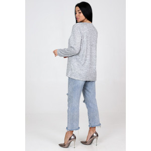 Туника женская №31856 ангора (р-ры: 50-60) серый Туника женская №31856 ангора (р-ры: 50-60) серый