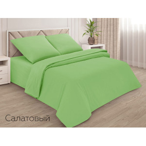 Пододеяльник классический поплин однотонный салатовый Пододеяльник классический поплин однотонный салатовый