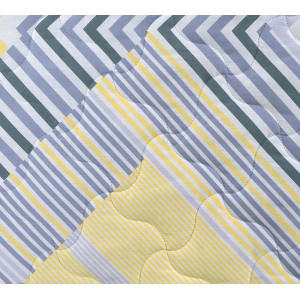 Постельное белье с одеялом и стегаными наволочками перкаль "Тобиас"