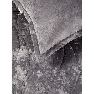 Покрывало велюровое El Manto "Темно-серый" Покрывало велюровое El Manto "Темно-серый"