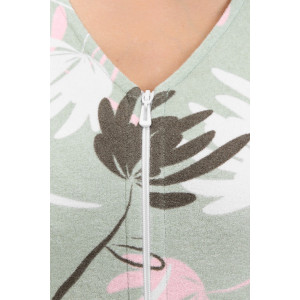 Халат женский "Мимино" махра (р-ры: 48-62) хаки Халат женский "Мимино" махра (р-ры: 48-62) хаки