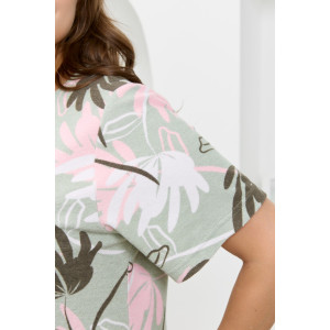 Халат женский "Мимино" махра (р-ры: 48-62) хаки Халат женский "Мимино" махра (р-ры: 48-62) хаки