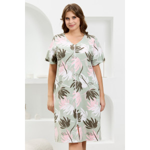 Халат женский "Мимино" махра (р-ры: 48-62) хаки Халат женский "Мимино" махра (р-ры: 48-62) хаки