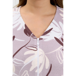 Халат женский "Мимино" махра (р-ры: 48-62) капучино Халат женский "Мимино" махра (р-ры: 48-62) капучино