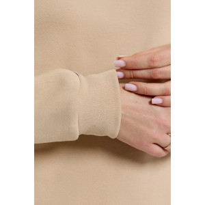 Костюм двойка женский "Форс" футер 3-х нитка диагональ (р-ры: 44-54) бежевый Костюм двойка женский "Форс" футер 3-х нитка диагональ (р-ры: 44-54) бежевый