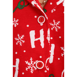 Пижама детская МЛШ "Ho-ho-ho" кулирка (р-ры: 122-152) Пижама детская МЛШ "Ho-ho-ho" кулирка (р-ры: 122-152)