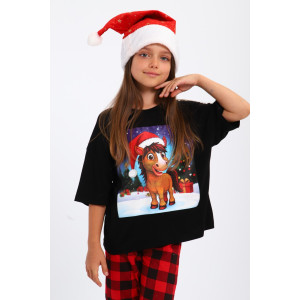 Пижама детская МЛШ "Символ года" кулирка (р-ры: 116-146) Пижама детская МЛШ "Символ года" кулирка (р-ры: 116-146)