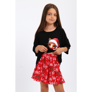 Пижама детская МЛШ "Мандаринка" кулирка (р-ры: 116-146) Пижама детская МЛШ "Мандаринка" кулирка (р-ры: 116-146)