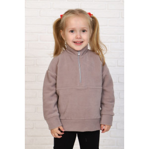 Толстовка детская МЛШ "Termit" флис (р-ры: 98-128) латте Толстовка детская МЛШ "Termit" флис (р-ры: 98-128) латте