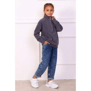 Толстовка детская МЛШ "Termit" флис (р-ры: 98-128) графит Толстовка детская МЛШ "Termit" флис (р-ры: 98-128) графит