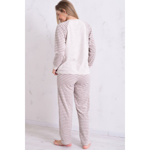 Пижама женская 1248а махра (р-ры: 42-56) какао Пижама женская 1248а махра (р-ры: 42-56) какао