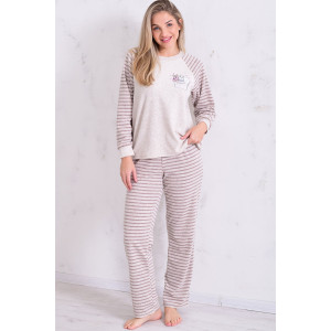 Пижама женская 1248а махра (р-ры: 42-56) какао Пижама женская 1248а махра (р-ры: 42-56) какао