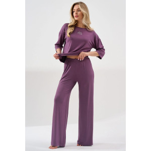 Пижама женская "Флирт" 2407-Ви вискоза (р-ры: 44-54) сиреневый