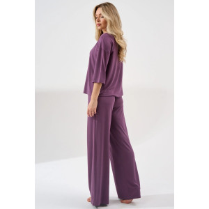 Пижама женская "Флирт" 2407-Ви вискоза (р-ры: 44-54) сиреневый