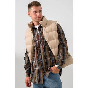 Сорочка мужская 2185-Ф "Имидж" фланель (р-ры: 46-60) коричневый Сорочка мужская 2185-Ф "Имидж" фланель (р-ры: 46-60) коричневый