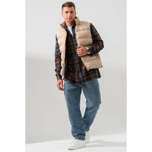 Сорочка мужская 2185-Ф "Имидж" фланель (р-ры: 46-60) коричневый Сорочка мужская 2185-Ф "Имидж" фланель (р-ры: 46-60) коричневый