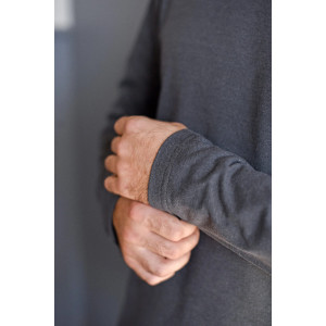 Лонгслив мужской "Основа" 2007-К кулирка (р-ры: 48-58) антрацит Лонгслив мужской "Основа" 2007-К кулирка (р-ры: 48-58) антрацит