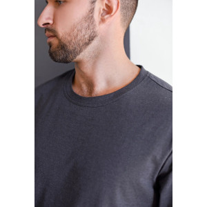 Лонгслив мужской "Основа" 2007-К кулирка (р-ры: 48-58) антрацит Лонгслив мужской "Основа" 2007-К кулирка (р-ры: 48-58) антрацит