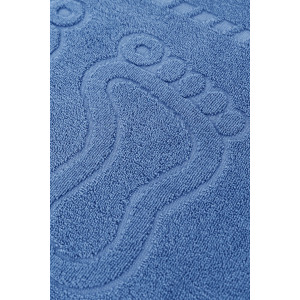 Набор из 2-х полотенец махровых для ног "Софатекс" 056319 голубой