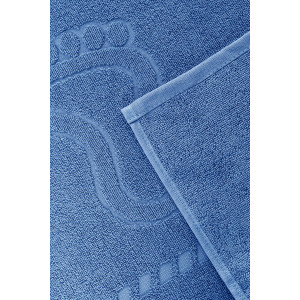 Набор из 2-х полотенец махровых для ног "Софатекс" 056319 голубой