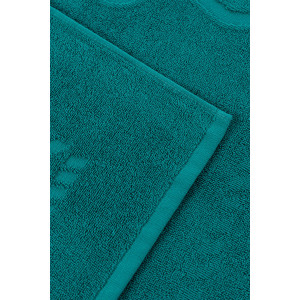 Набор из 2-х полотенец махровых для ног "Софатекс" 056319 зеленый