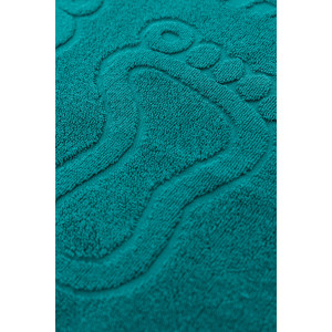 Набор из 2-х полотенец махровых для ног "Софатекс" 056319 зеленый