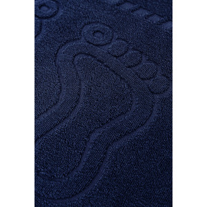 Набор из 2-х полотенец махровых для ног "Софатекс" 056319 синий